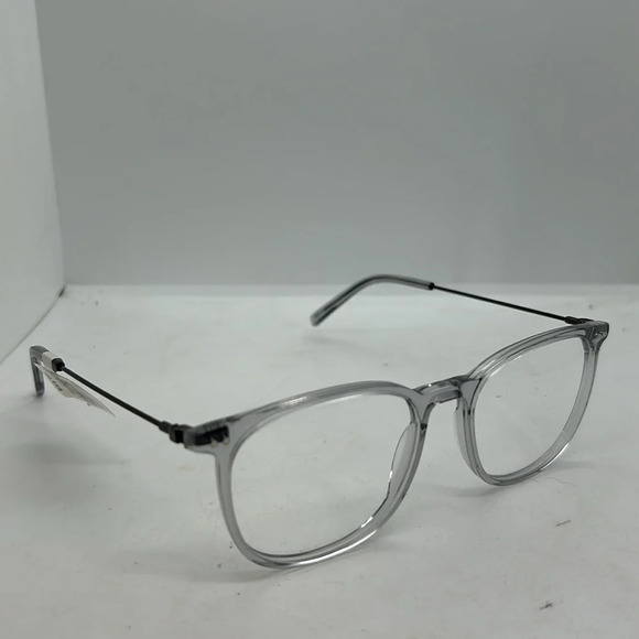 Walmart Men's Rx'able Eyeglasses, Mv003 Ademote, Crystal, 53-18-145 - Picture 2 of 6